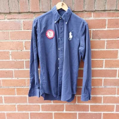 *2016 Olympics Official USA Outfitter* Ralph Lauren Mens  Size S Navy Blue 