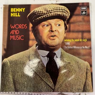 Benny hill words and music