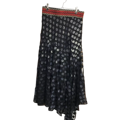 Sacha Drake Womens  Size 10 Metallic Spot Maxi Skirt