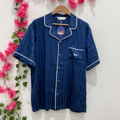 Peter Alexander Mens Pyjama Set Size XL Navy Blue (with box)