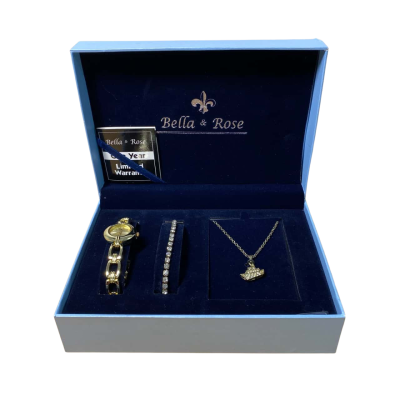 Bella & Rose Jewellery & Watch Set 