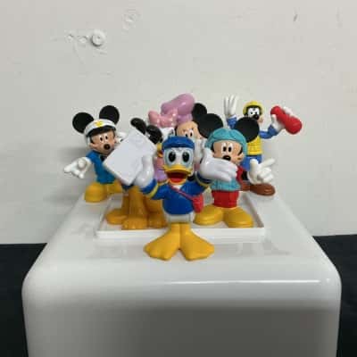 Assortment of Little Disney Mickey Mouse Toys