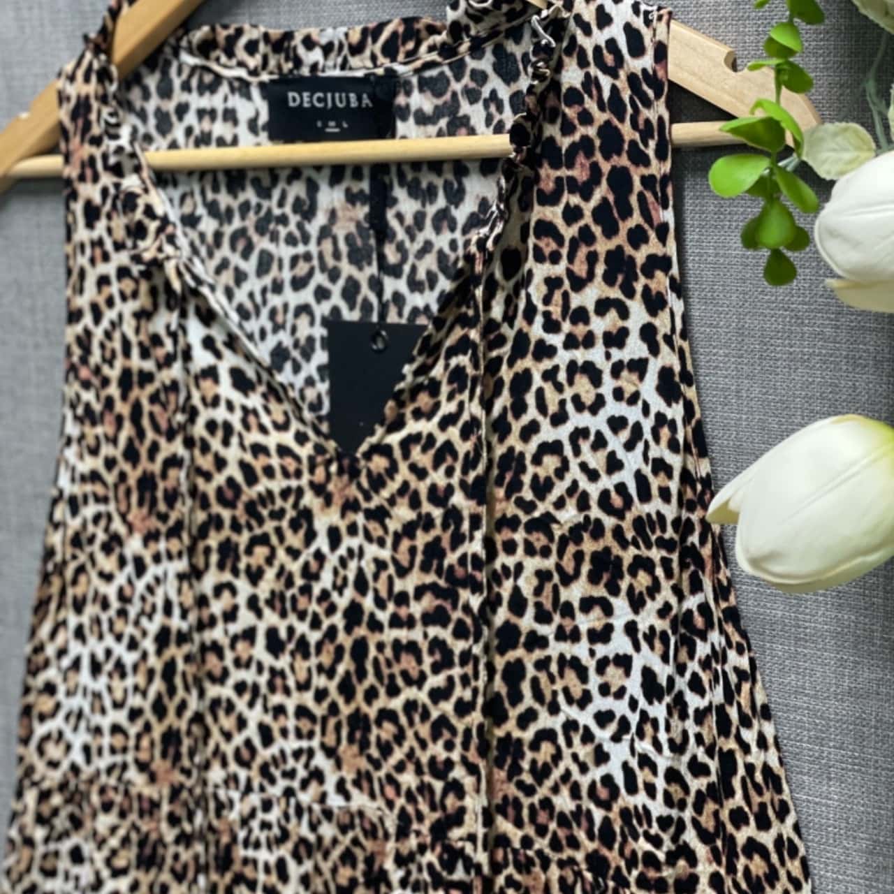 decjuba leopard dress