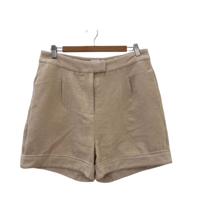 Princess Polly Womens  Size 14 Shorts Beige 