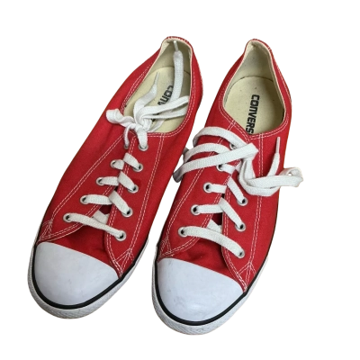 Converse Womens  Size 10 Flats Red 