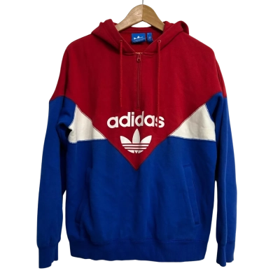 Adidas Mens Size M Quarter Zip Hoodie  