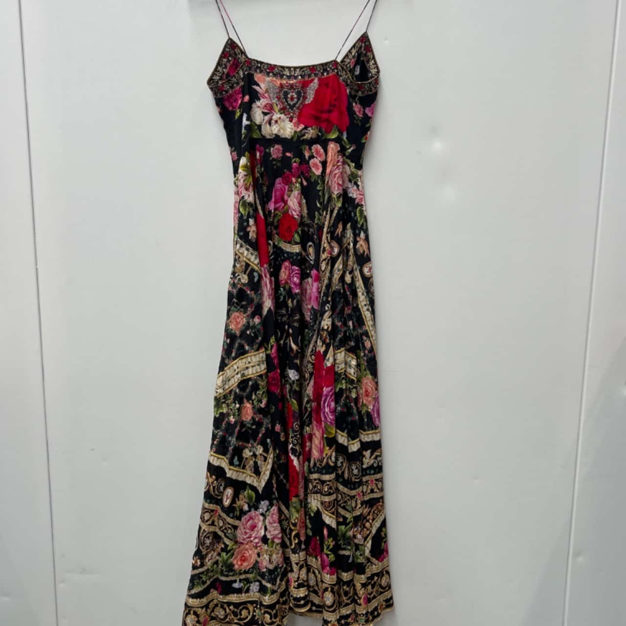 chinese dress ladies TIE FRONT MAXI WITH SPLIT SAINT GERMAINE – CAMILLA main image 0