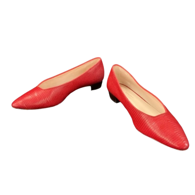 Loeffler Randall Simone -Eliz Womens Size 10 Flats Red 