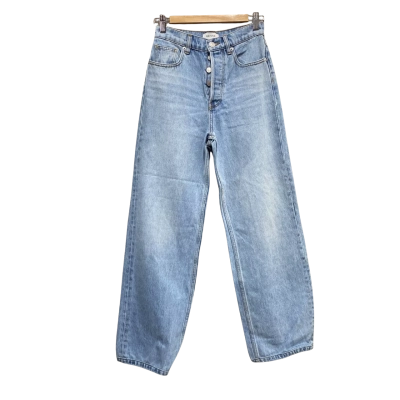 Henne Womens  Size 24 Wide Leg Jeans Blue 