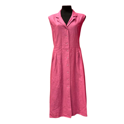 Grace Hill Womens Size 20 Dusty Rose Pink Shirt Dress RRP: $129.99