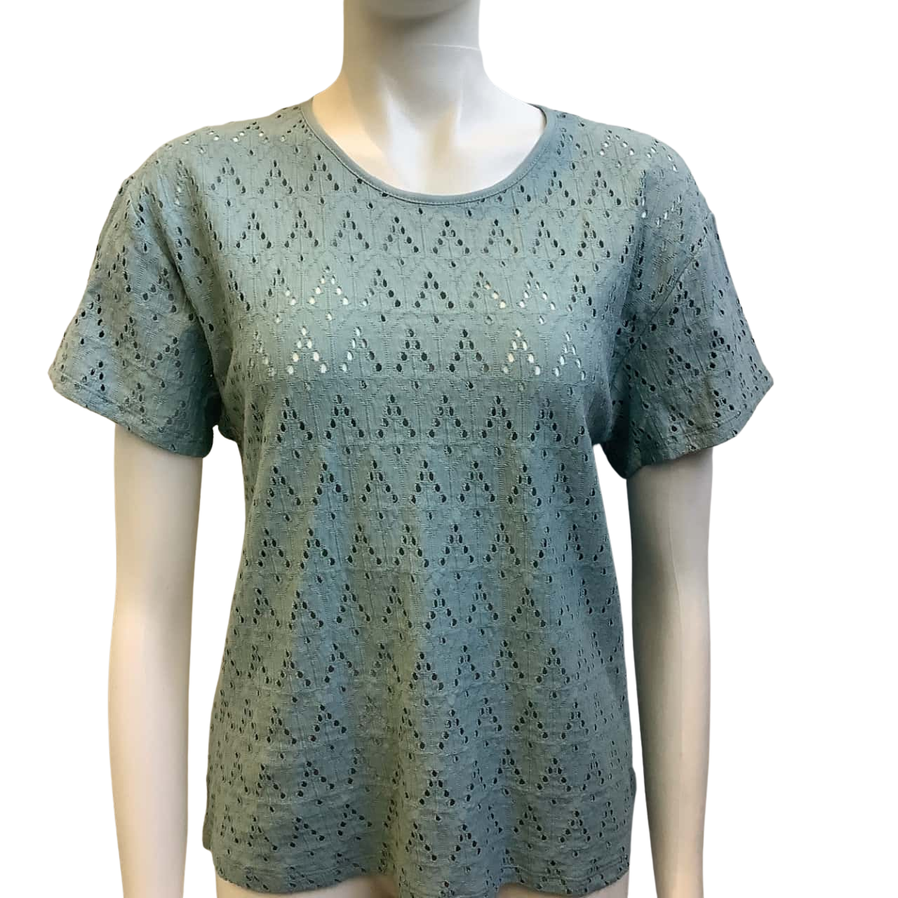 Jeanswest Womens Size 14 Alexa Back Tie Top Teal BNWT(s)