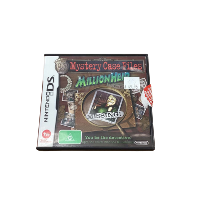 Nintendo DS - Mystery Case Files Million Heir 