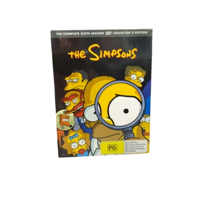 The Simpsons The Complete Sixth Season DVD Collectors Edition 