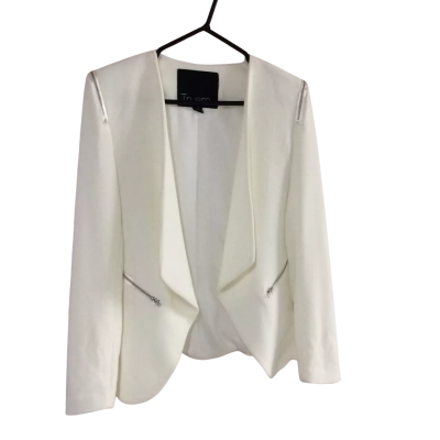  Truese Women  Size 8 Cardigan Off White 