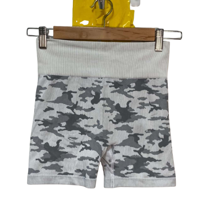 Muscle Nation Womens  Size S Bike Shorts Grey
