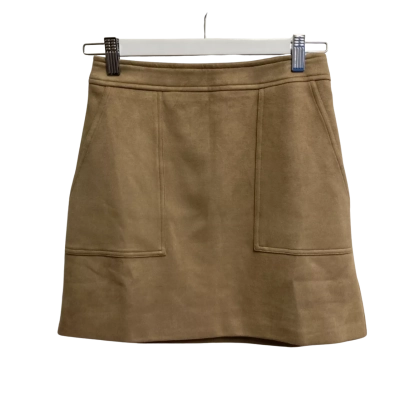 Forcast Womens  Size 4 Mini Skirt Brown 