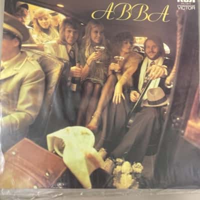 Abba self Titled Vinyl LP 1975 RCA Victor 