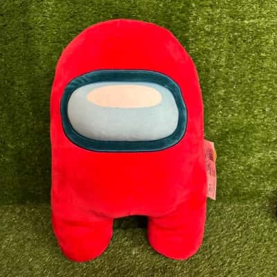 Among Us Red with Blue Cap Plush Toy (New)
