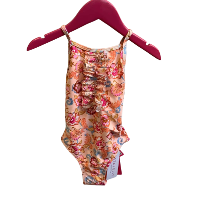 Brand New Sea Folly Girls Size 2 yo One Piece Swimwear Multicoloured