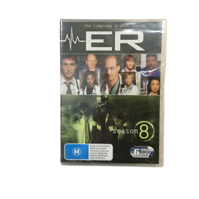 BN ER DVD Season 8 6 Disc Set