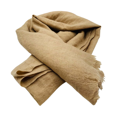 Unbranded Womens Scarf 200 x 90 cm One Size Beige 