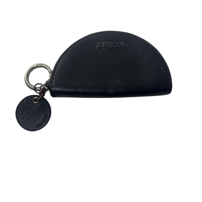 Mimco  coin Purse Black Leather 