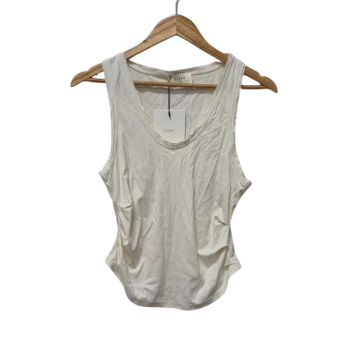 Dissh Womens  Size M Tank Top Off White 