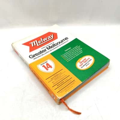 Melway Street Directory Of Greater Melbourne Edition 14 - 1982 (Binding Broken)