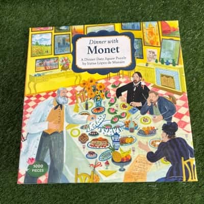 Dinner with Monet: A 1000-Piece Dinner Date 1000 Piece Jigsaw Puzzle