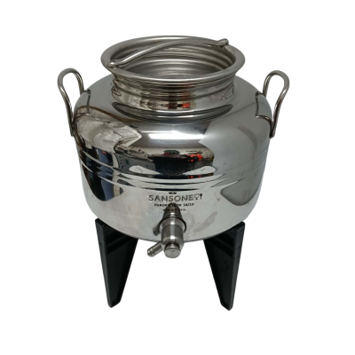 Sansone Europa Stainless Steel Fusti with Stand #WineMaking #Kitchenware