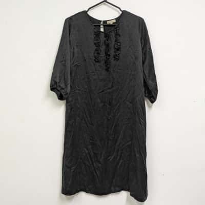 Lily & Lulu Womens Black Dress Size 0  