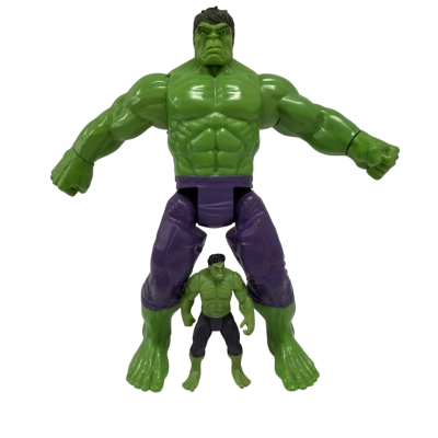 Hasbro Incredible Hulk action figure 28cm with bonus 11.5 cm Hulk Action Figure