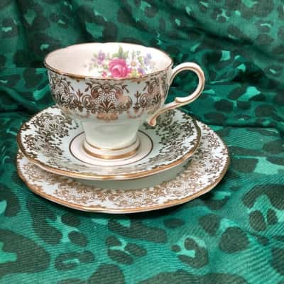 Vintage Paragon Fine Bone China Tea Trio