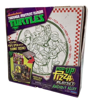 2012 TMNT Brand New in SEALED Box pop Up Pizza Playset 