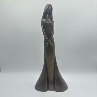 The Leonardo Collection Bronze Lady Resin Figure
