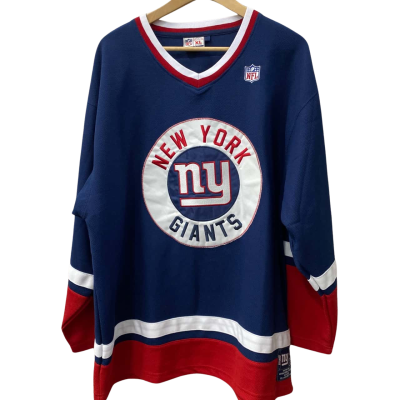 Official NFL Shop New York giants Mens  Size XL Jersey Navy Blue / Red / White 