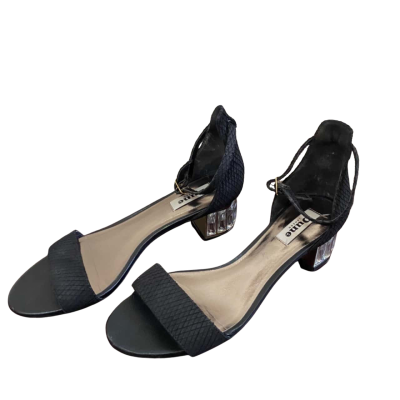  Dune London ‘Marcie’ Gem Heeled Sandals Size 38 