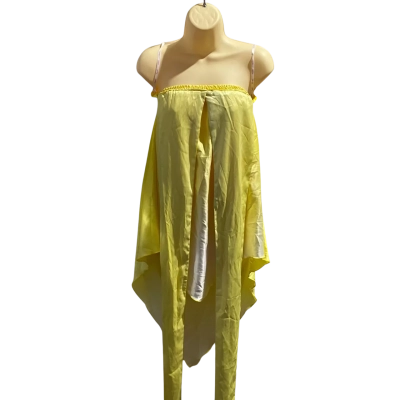 GASP Emanuella Y  Womens  Size XS Halter Neck Dress Yellow  RRP $399