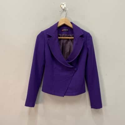Nefertiti Womens  Size S - M Blazer Purple 