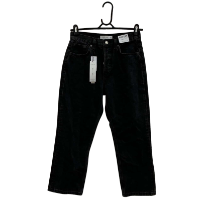 Topshop Womens  Size 10 Straight Leg Jeans Black  