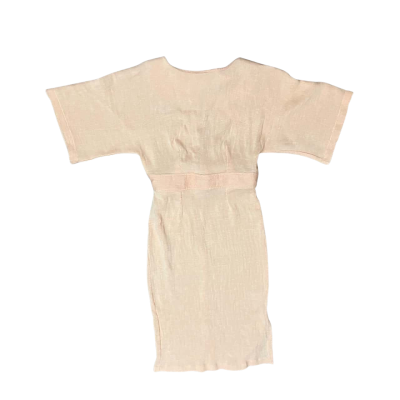 NWT Closet London Orange Ribbed Maxi Dress Size 14