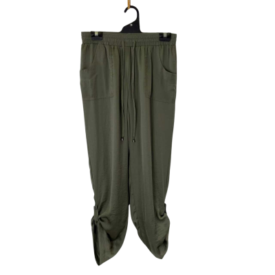 Picadilly Womens Ankle Length Pants Green 