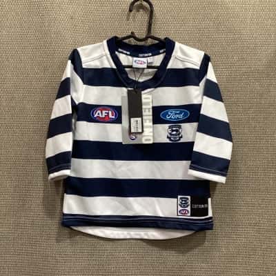 AFL Kids  Size 2 T-Shirt White 
