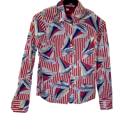 Tommy Hilfiger Mens  Size 6 Long Sleeve Shirt Multicoloured 