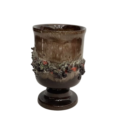 Vintage Glit Iceland Lava Vase 