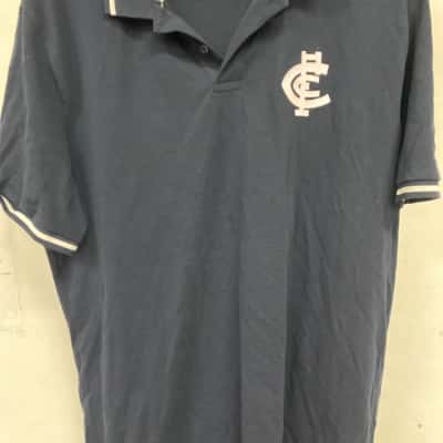Carlton AFL Mens  Size XXL Short Sleeve T-shirt Blue 