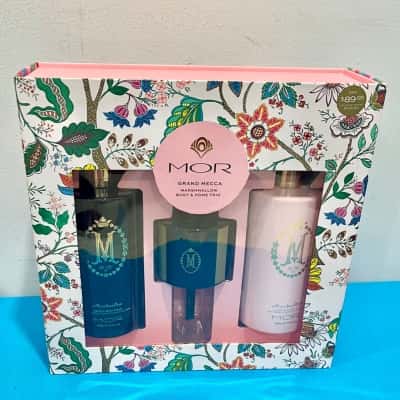 MOR Grand Mecca Marshmallow Body & Home Trio RRP $89.95