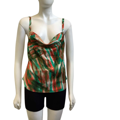 Brand New Ginger & Smart Womens  Size 10 Mana Silk Blend Cami Multicoloured
