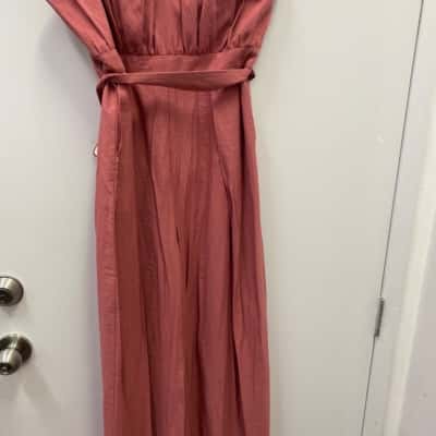 Sheike Womens  Size 14 Off-the-shoulder Playsuit Maroon 