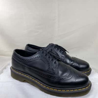 Dr Martens Mens UK10 US 11 EU 45 - 3989 Brouges Low Lace Up Size 45 Black  